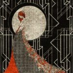 Carta Da Parati Aubrey - Inkiostro Bianco - immagine 2