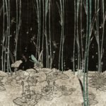 Carta Da Parati Bluemoon - Inkiostro Bianco - immagine 2