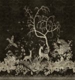 Carta Da Parati Lorien - Inkiostro Bianco - immagine 2