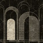 Carta Da Parati Odysseo - Inkiostro Bianco - immagine 2