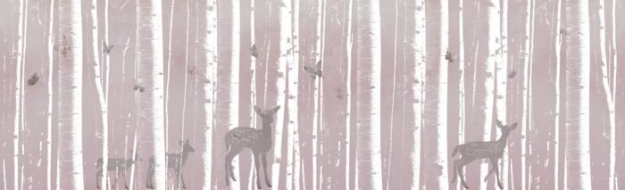 Carta Da Parati Hide And Seek - Inkiostro Bianco - immagine 3