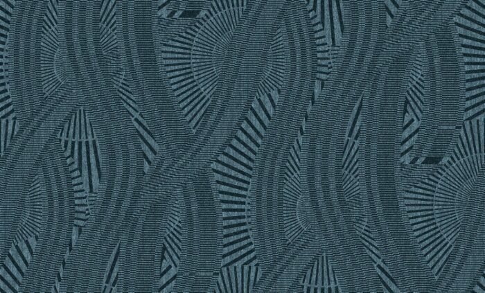 Carta Da Parati Optical wave - Inkiostro Bianco - immagine 4