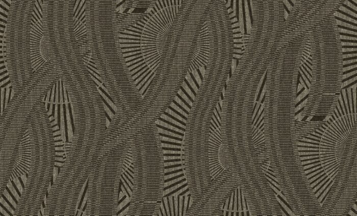 Carta Da Parati Optical wave - Inkiostro Bianco - immagine 3