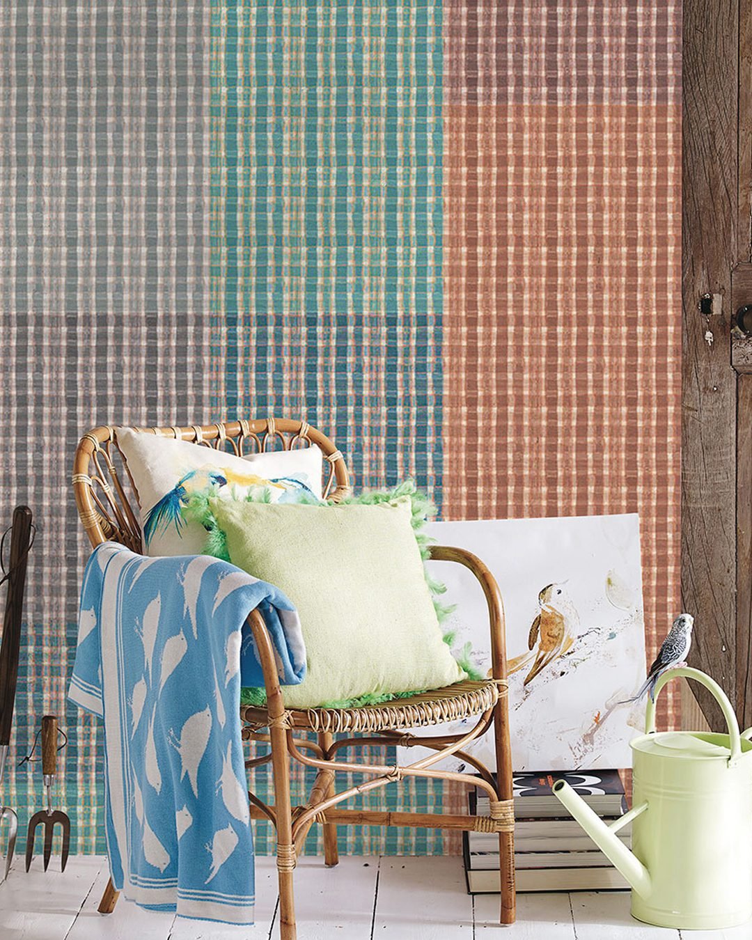 phylida-inkichn2001 (1) Carta Da Parati Picnic - Inkiostro Bianco - immagine 1