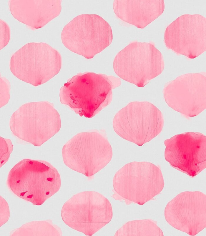 Carta Da Parati Pink Powder - Inkiostro Bianco - Image 3