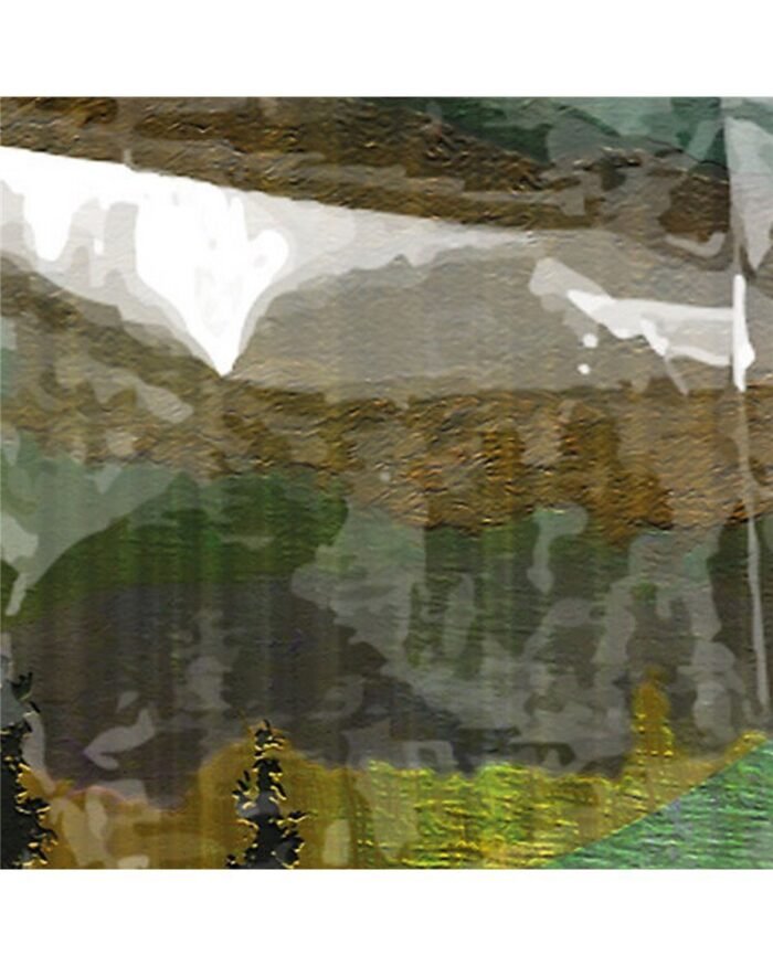 Tappeto Plastic-Forest 200x200cm WROSOI21 - Inkiostro Bianco - immagine 3