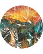 Plastic-Forest Rug 200x200cm WROSOI21 - Inkiostro Bianco