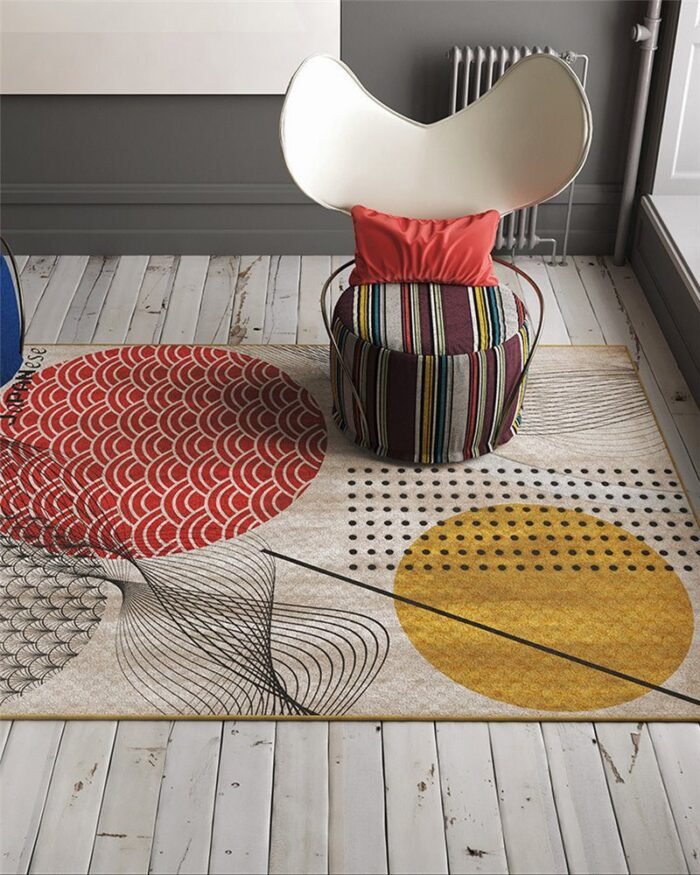 Udon Rug 200x200cm WRVVOD2101 - Inkiostro Bianco - Image 2
